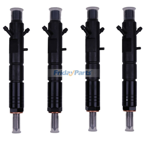 4 Pcs Fuel Injector 2645K011 for Perkins Engine 1104C-44T 1104C-44TA