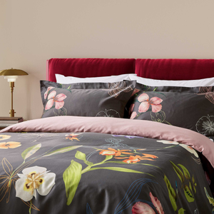 New Hampton Duvet Cover SET, Charcoal