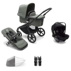 Bugaboo Fox 5 Complete with Turtle Air Car Seat - Forest Green