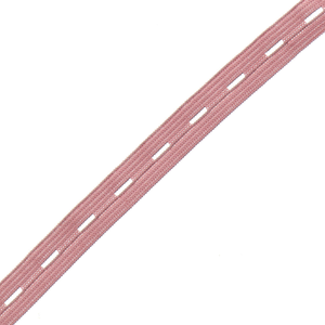 Élastique à boutonnière pour enfant - Vieux rose