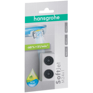hansgrohe SoftJet Aerator set M24 x 1 with Water Dimmer 5 l/min