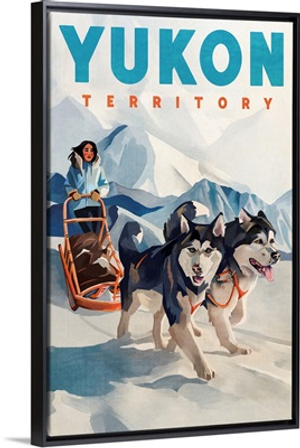Yukon Territory Dog Sled