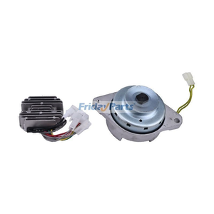 Alternator with Regulator AM877557 MIA881692 for John Deere Utility Tractor 4010 4100 4110 4115