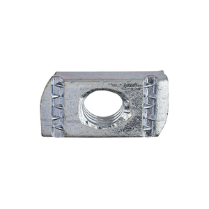 M10 Channel Nuts Plain No Spring Zinc Plated Pack of 100