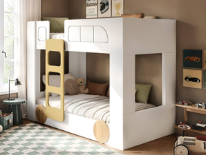Flair Eloise Bus Bunk Bed White