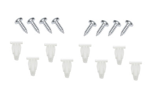 LRC2886 - Headlamp Bowl to Body Fitting Kit - With Stainless Steel Screws and Plastic Nutsert - Land Rover Defender