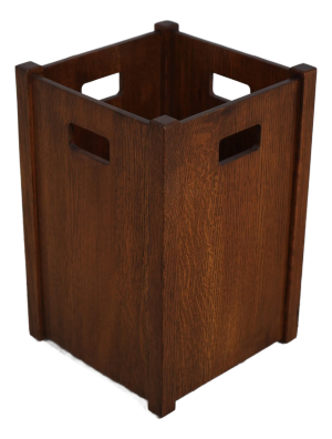 Stickley Mission Oak Waste Basket