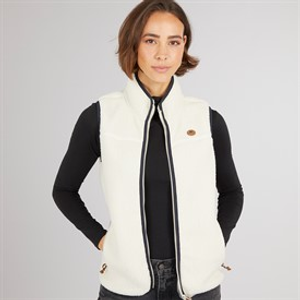 Trespass Womens Pleasance Full Zip Fleece Gilet Ghost