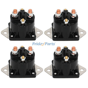 4 PCS 12 Volt Solenoid Relay 28396 15-487 for Warn Winch Heavy Duty M6000 M8000 M8000S XD9000 XD9000i 8000 10000 12000