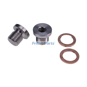 2 Oil Drain Plug And Washer Sets 7052306 5812232 for Polaris Sportsman 450 570 600 700 1000 ACE 325 500 900