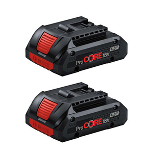 Bosch 1600A016GBX2 ProCORE18V Battery 4.0Ah (Twin Pack)
