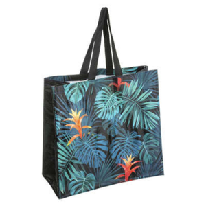 Multicoloured Leaf Shopping Bag