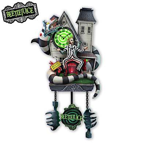 BEETLEJUICE It's Showtime Cuckoo Clock