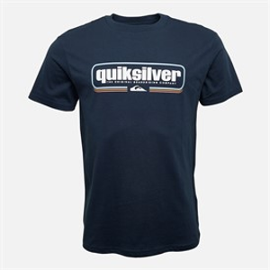Quiksilver Mens Box Shaped T-Shirt Dark Navy