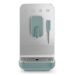 Smeg BCC12EGMUK Bean To Cup Coffee Machine With Milk Frother - Emerald Green