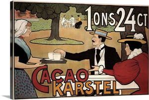 Cocoa Karstel - Vintage Chocolate Advertisement