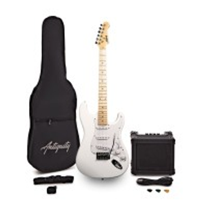 Antiquity ST Guitar & Amp Pack, White