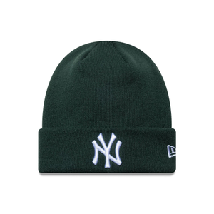 New York Yankees MLB League Essential Dark Green Cuff Knit Beanie Hat