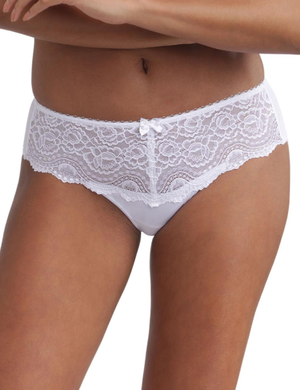 Affinity Playtex Flower Elegance Lace Brief - White