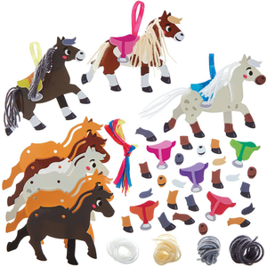 Mix & match-decoratiesets met paarden
