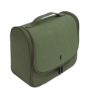 Stackers Green Canvas Hanging Washbag (L)