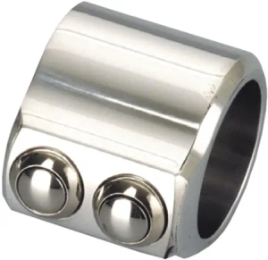 Kustom Tech Evolution 2 Button Mini Switch Housing in Polished (20-155)