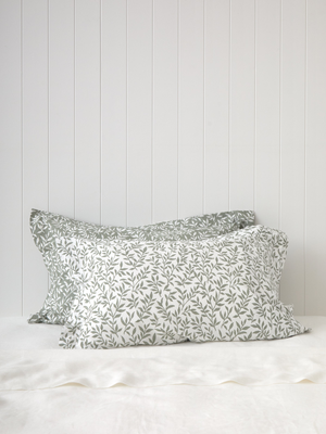 Garden Path Oxford Pillowcase Set