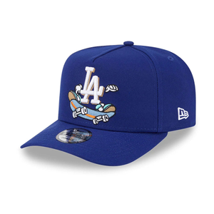 LA Dodgers MLB Cartoon Dark Blue 9FIFTY A-Frame Snapback Adjustable Cap