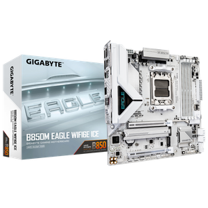 Gigabyte B850M EAGLE WIFI6E ICE AMD Ryzen AM5 DDR5 mATX Motherboard
