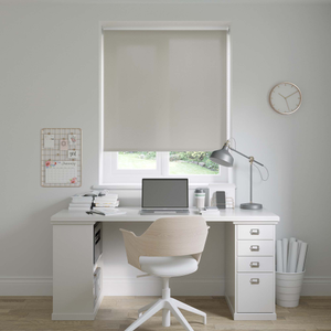 Nairn FR Cashmere Beige Roller Blinds: 980mm x 1670mm Recess