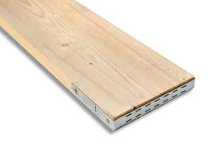 End Banded Scaffold Boards 38 x 225 x 3900mm BS2482 Graded