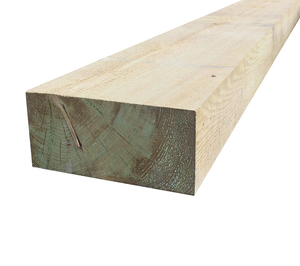 Green Treated Softwood Sleeper 90 x 190 x 2400mm