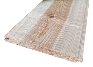 Sawfalling Redwood PTGV Cladding 16 x 125mm (Fin. Size: 11.5 x 120mm) 70% PEFC Certified