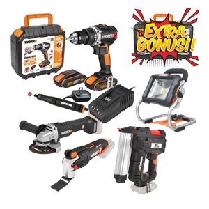 WORX 20V Ultimate Workshop DIY Kit | WORX-mate POWERSHARE Bundle