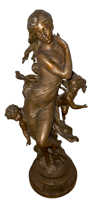 Ch. Vely, Psyche Sculpture, 1890s-1910s