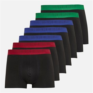 Ben Sherman Mens Colby Boxer Pack Trunks Black Pack B