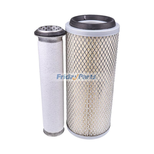 Inner & Outer Air Filter Set E6NN9B618AA E6NN9R500DA for Ford New Holland Tractor 231 335 420 515 545 2310 2600 3055 3150 3310 4100