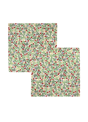 Rosehip & Ivy Set Of 2 Linen Napkins