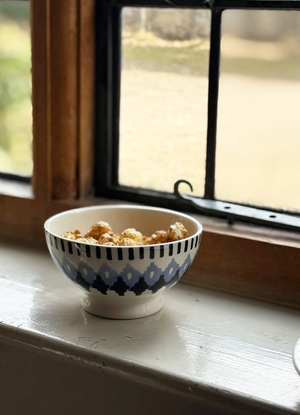 Lavender Knit French Bowl