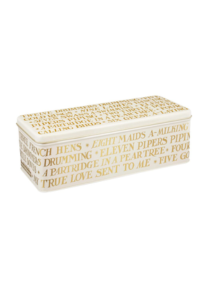Gold Toast & Marmalade Long Deep Rectangular Tin