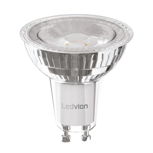 Dimmbare GU10 LED Spot - 3W - 6500K - 345 Lumen - Full Glass