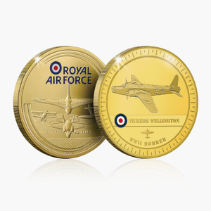 Glorious History Vickers Wellington Gold-Plated Comm