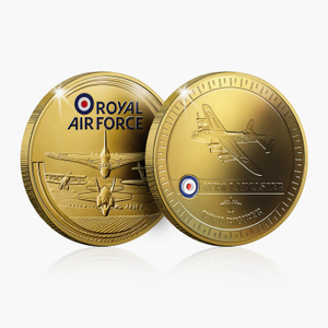 Glorious History Avro Lancaster Gold-Plated Commemorative