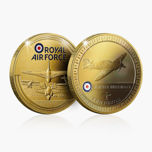 Glorious History Hawker Hurricane Gold-Plated Commemorative