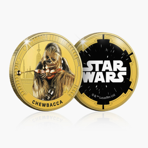 Chewbacca Gold-Plated Commemorative