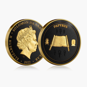 The Mysteries of Ancient Egypt Papyrus Half Dollar Coin