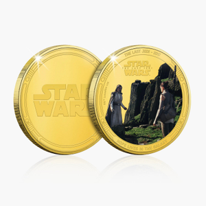 The Last Jedi Commemorative in Coin Holder