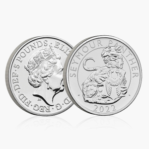 The Royal Tudor Beasts The Seymour Panther 2022 UK £5 BU Coin