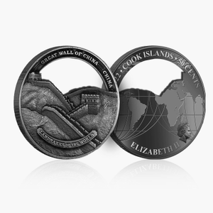 Great Wall of China Coin in Coin Holder