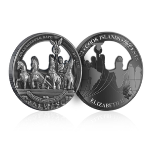 Brandenburg Gate Coin in Coin Holder
